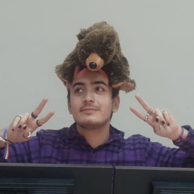 Sitoo with Petra, the DEII mascot